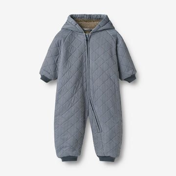Wheat Outerwear Termodragt Cuddle Outdoor Suit 1073 ink stripe