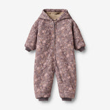 Wheat Outerwear Termodragt Cuddle Outdoor Suit 9565 purple stone flowers