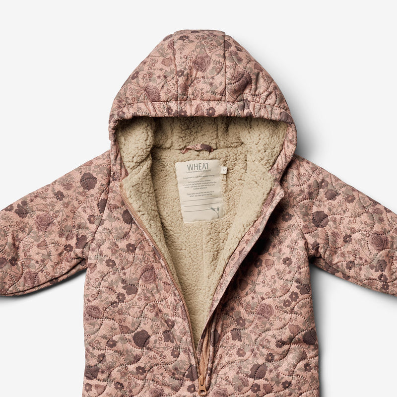 Wheat Outerwear Termodragt Hayden | Baby Thermo 2474 rose dawn flowers