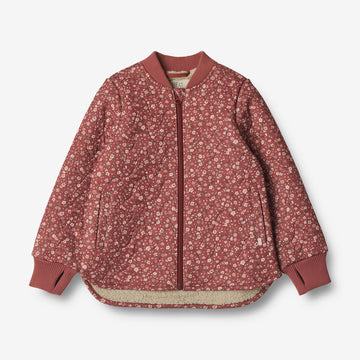 Wheat Outerwear Termojakke Benni Thermo 2077 red flowers