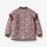 Wheat Outerwear Termojakke Ellas Jacket 9565 purple stone flowers