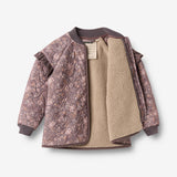 Wheat Outerwear Termojakke Ellas Jacket 9565 purple stone flowers