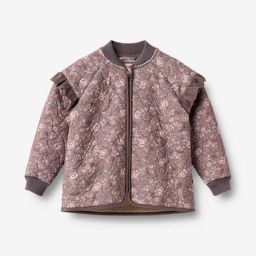 Wheat Outerwear Termojakke Ellas Jacket 9565 purple stone flowers