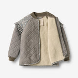 Wheat Outerwear Termojakke Ellas Jacket 9622 brown stripe