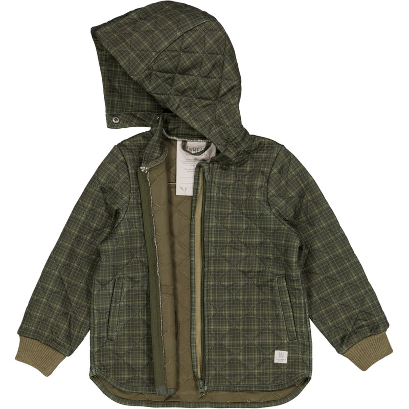 Wheat Outerwear Termojakke Eske Thermo 4215 olive check