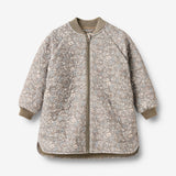 Wheat Outerwear Termojakke Helga Jacket 9673 grey stone flowers