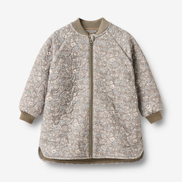 Wheat Outerwear Termojakke Helga Jacket 9673 grey stone flowers