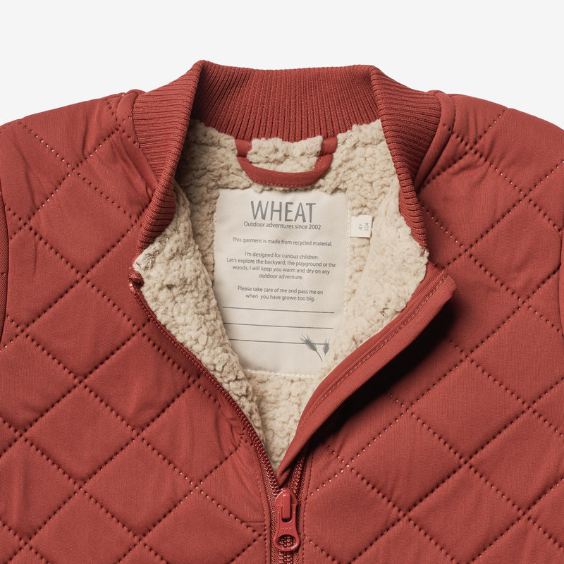 Wheat Outerwear Termojakke Helga Thermo 2072 red