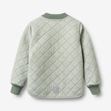 Wheat SMU Termojakke Loui Jacket 4142 green stripe