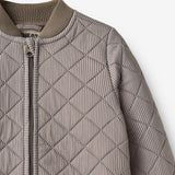 Wheat SMU Termojakke Loui Jacket 9622 brown stripe
