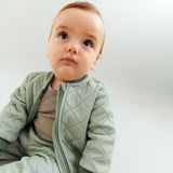 Wheat SMU Termojakke Loui Jacket 4142 green stripe