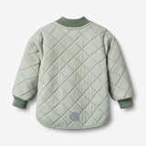 Wheat SMU Termojakke Loui Jacket 4142 green stripe