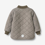 Wheat SMU Termojakke Loui Jacket 9622 brown stripe