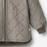 Wheat SMU Termojakke Loui Jacket 9622 brown stripe