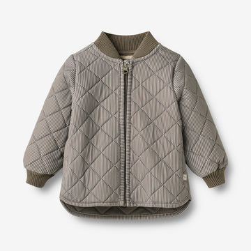 Wheat SMU Termojakke Loui Jacket 9622 brown stripe