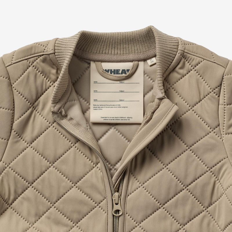 Wheat Outerwear Termojakke Loui Thermo 3239 beige stone