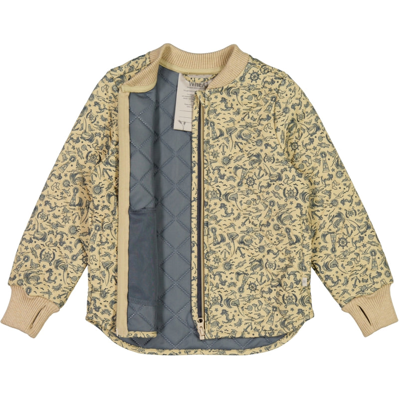 Wheat Outerwear Termojakke Loui Thermo 3334 rocky sand maritime