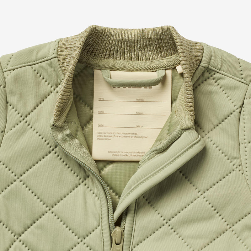 Wheat Outerwear Termojakke Loui Thermo 1145 green tea