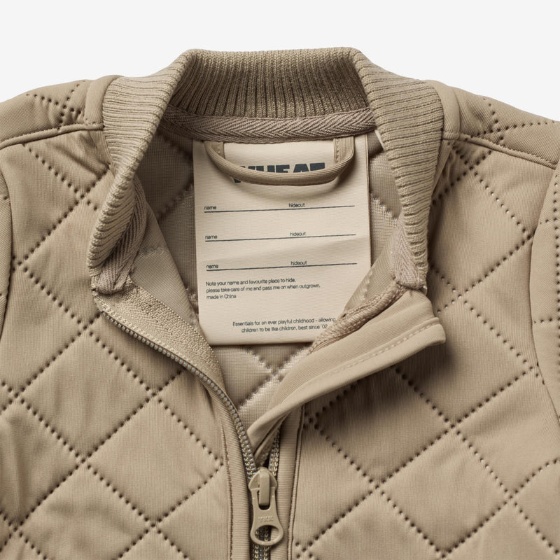 Wheat Outerwear Termojakke Loui Thermo 3239 beige stone