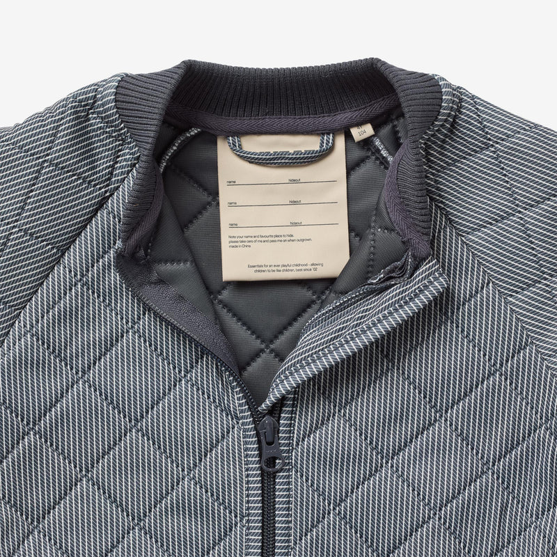 Wheat Outerwear Termojakke Sylvester Thermo 1073 ink stripe