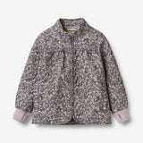 Wheat Outerwear Termojakke Thilde Jacket 9527 black sea flowers