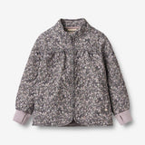 Wheat Outerwear Termojakke Thilde Jacket 9527 black sea flowers