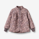 Wheat Outerwear Termojakke Thilde Jacket 9565 purple stone flowers