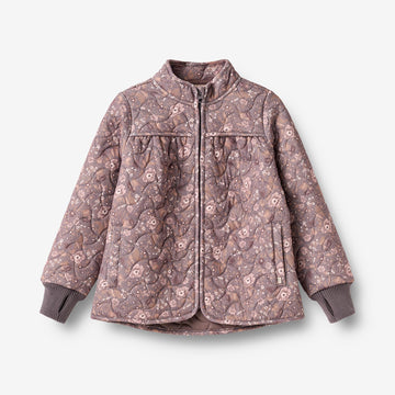 Wheat Outerwear Termojakke Thilde Jacket 9565 purple stone flowers