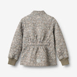 Wheat Outerwear Termojakke Thilde Jacket 9673 grey stone flowers