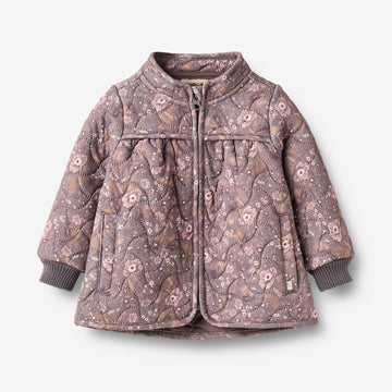 Wheat Outerwear Termojakke Thilde Jacket 9565 purple stone flowers