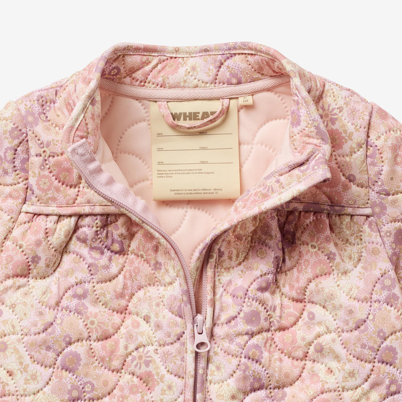 Wheat Outerwear Termojakke Thilde Thermo 9518 lilac flower rainbow