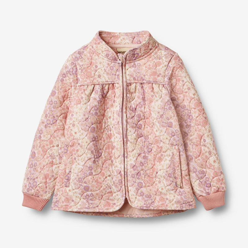 Wheat Outerwear Termojakke Thilde Thermo 9518 lilac flower rainbow