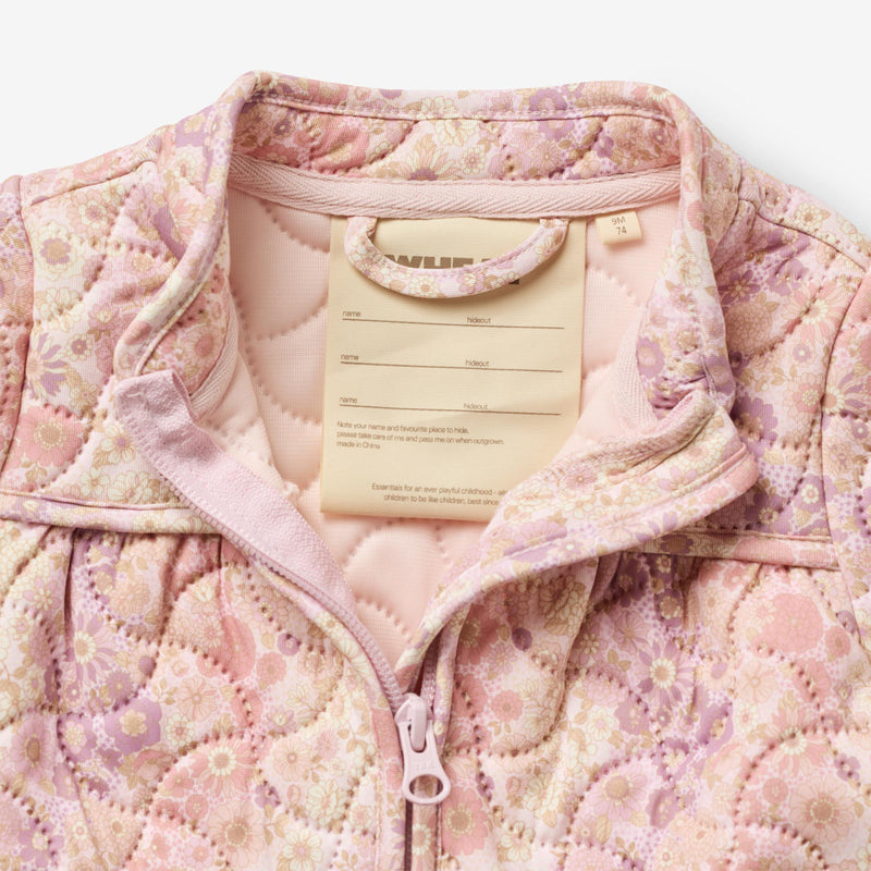 Wheat Outerwear Termojakke Thilde Thermo 9518 lilac flower rainbow
