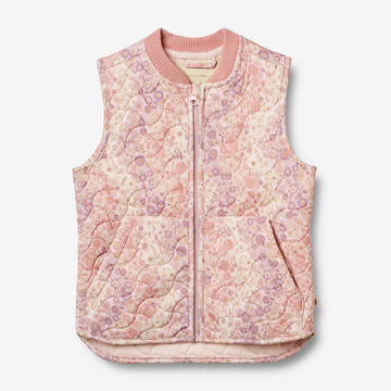 Wheat Outerwear Termovest Ede Vest 9518 lilac flower rainbow