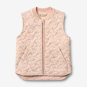 Wheat Outerwear Termovest Ede Vest 9599 heart flowers
