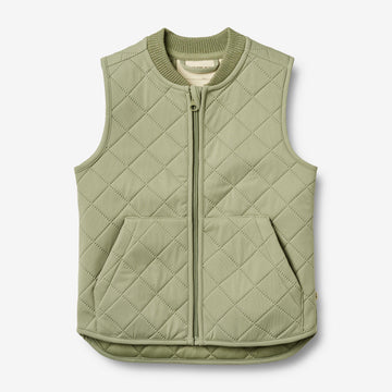Wheat Outerwear Termovest Ede Vest 1145 green tea