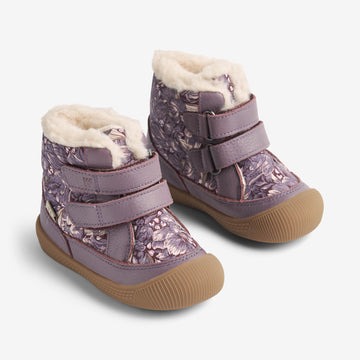 Wheat Footwear Prewalker Støvle Daxi Tex Winter Footwear 1177 purple tulips