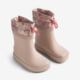 Wheat Footwear Thermo Barefoot Rubber Boot Arden Rubber Boot 5090 golden flowers