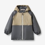 Wheat Outerwear Thermo Rain Jacket Ajojo Jacket 1292 greyblue