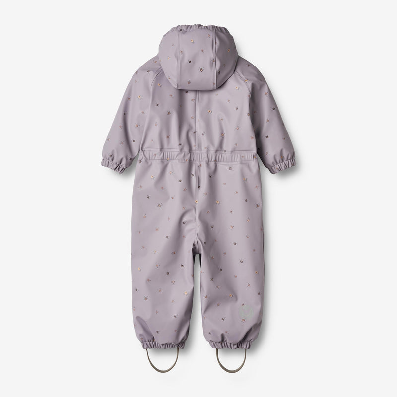 Wheat Outerwear Termo Regndragt Aiko | Baby Rainwear 1347 lavender flowers