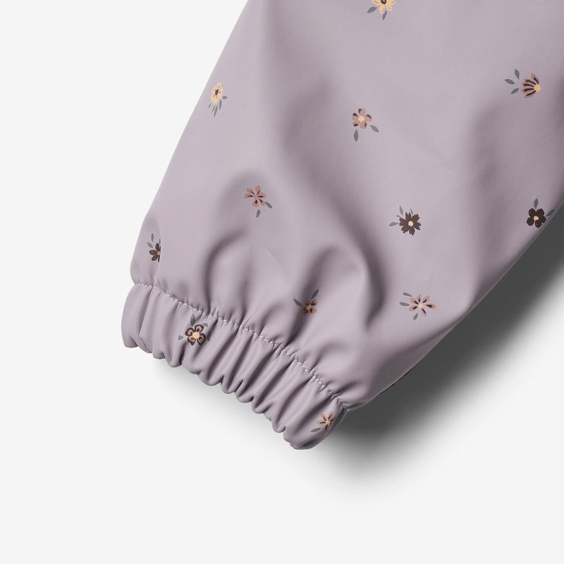 Wheat Outerwear Termo Regndragt Aiko | Baby Rainwear 1347 lavender flowers