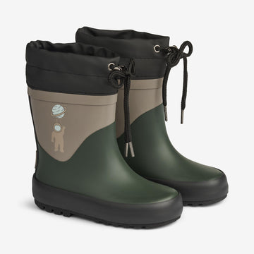 Wheat Footwear Termo Gummistøvle Rubber Boots 4097 deep forest