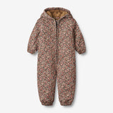 Wheat Outerwear Termodragt Hayden | Baby Thermo 1186 raven wild flowers