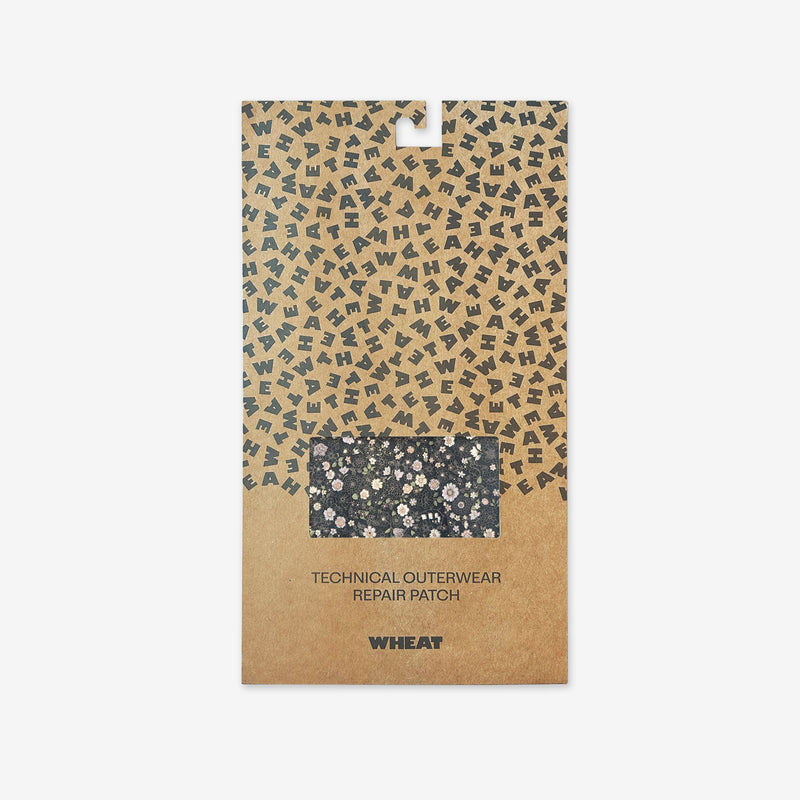 Wheat Outerwear Tilkøb af Strygemærker Accessories 9528 black sea open flowers