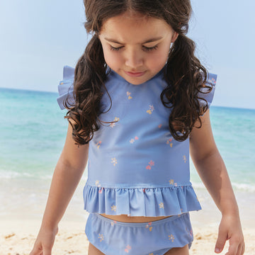 Wheat Main Todelt Badesæt Alma Swimwear 9525 morning sky hearts