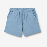 Wheat Main Todelt sæt med Kortærmet Polo og Shorts Set 1260 faded denim