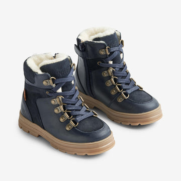 Wheat Footwear Hiker Vinterstøvle Toni Tex Winter Footwear 1432 navy