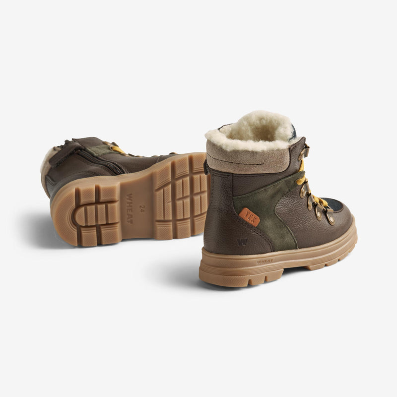 Wheat Footwear Hiker Vinterstøvle Toni Tex Winter Footwear 3053 dark brown