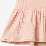 Wheat Main Top Lace Bea Top 9652 powder hearts