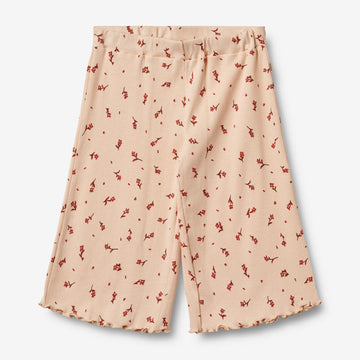 Wheat Main Trekvart Bukser Marena Trousers 9439 rose water flowers